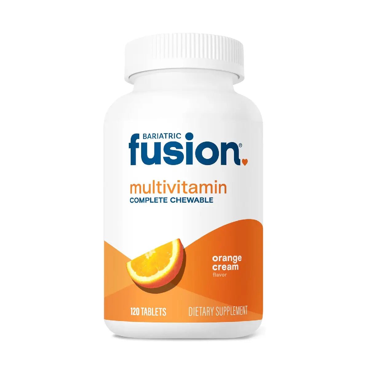 Bariatric Fusion® Multivitamínico Completo 120 Tabletas Sabor Crema de Naranja - Hi Vitamins