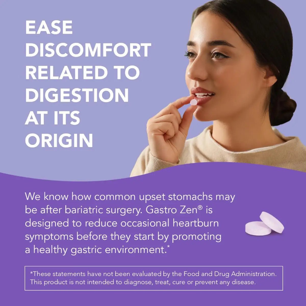 Barimelts Gastro Zen 60 Chewable Tabletas - Hi Vitamins