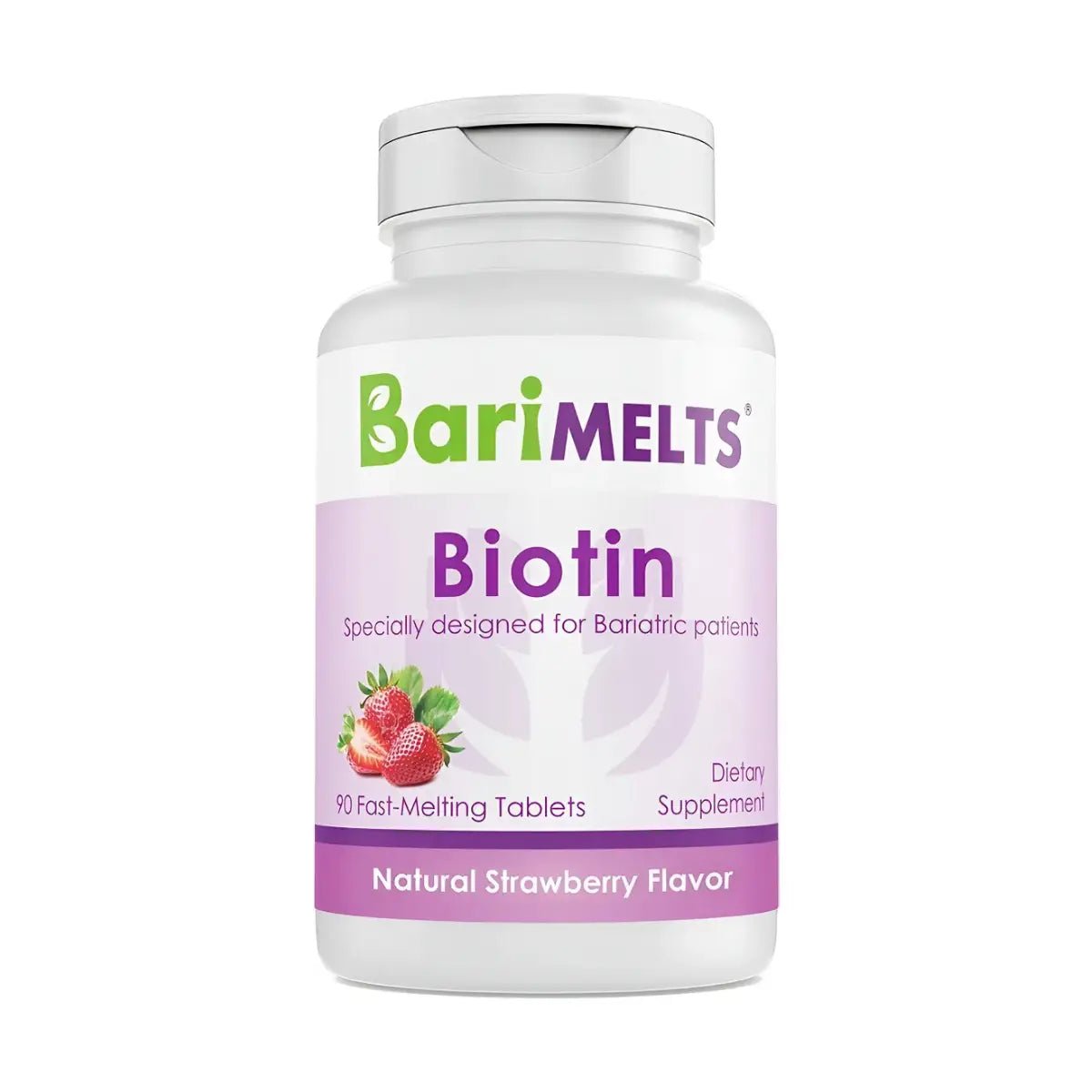 Barimelts® Biotin 90 Tabletas Sabor Fresa - Hi Vitamins