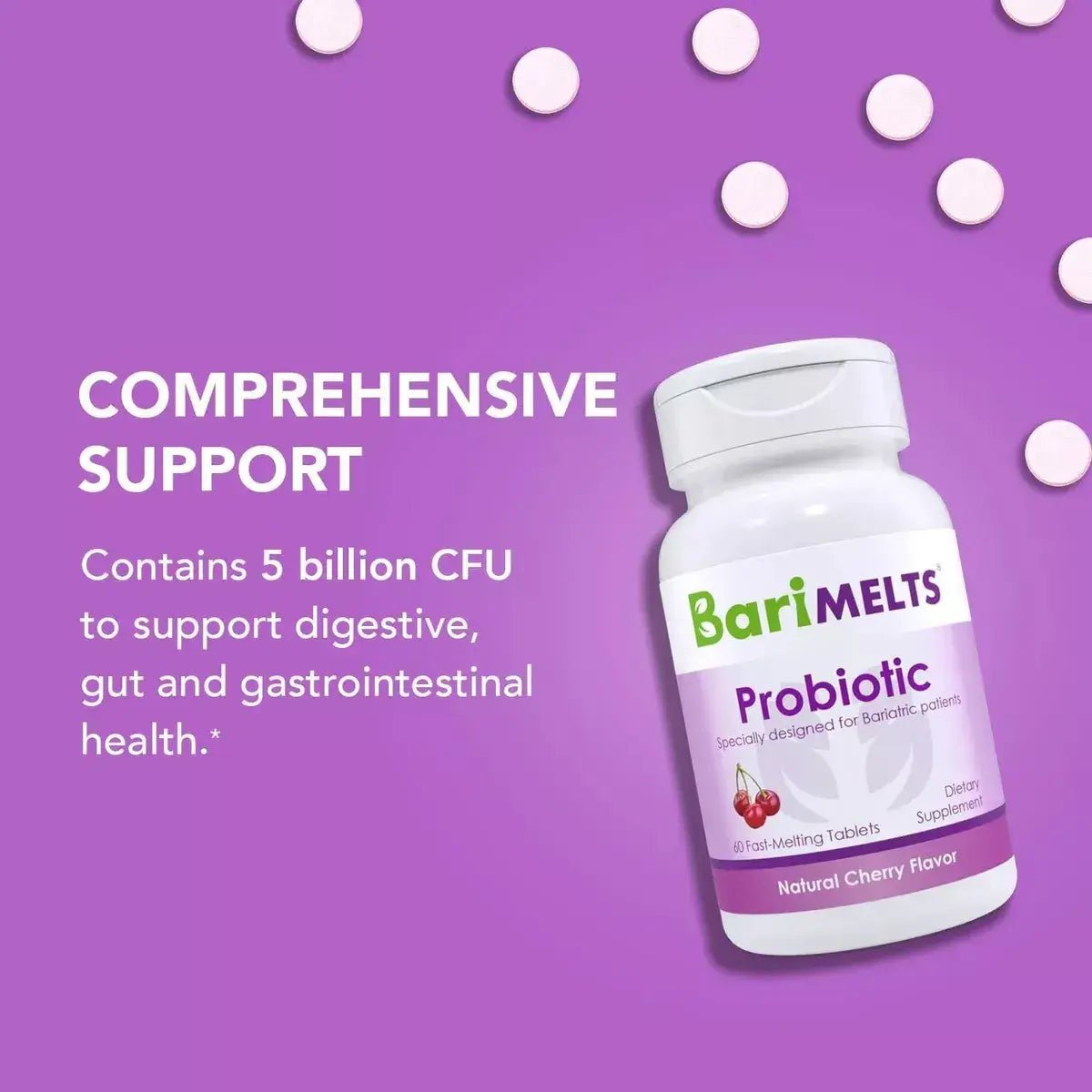 Barimelts® Probiótico Bariátrico 60 Tabletas - Hi Vitamins