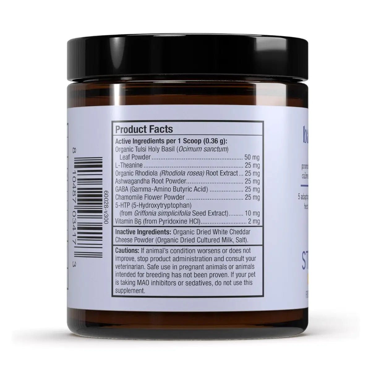 Bark & Whiskers Apoyo para Perros y Gatos Contra el Estrés 1.29 oz 36.8g - Hi Vitamins