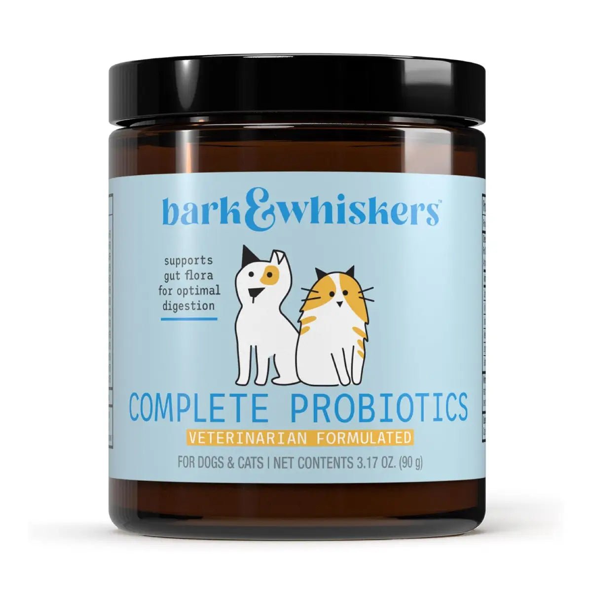 Bark & Whiskers Complete Probiotics para Mascotas 3.17 Oz 90 G - Hi Vitamins