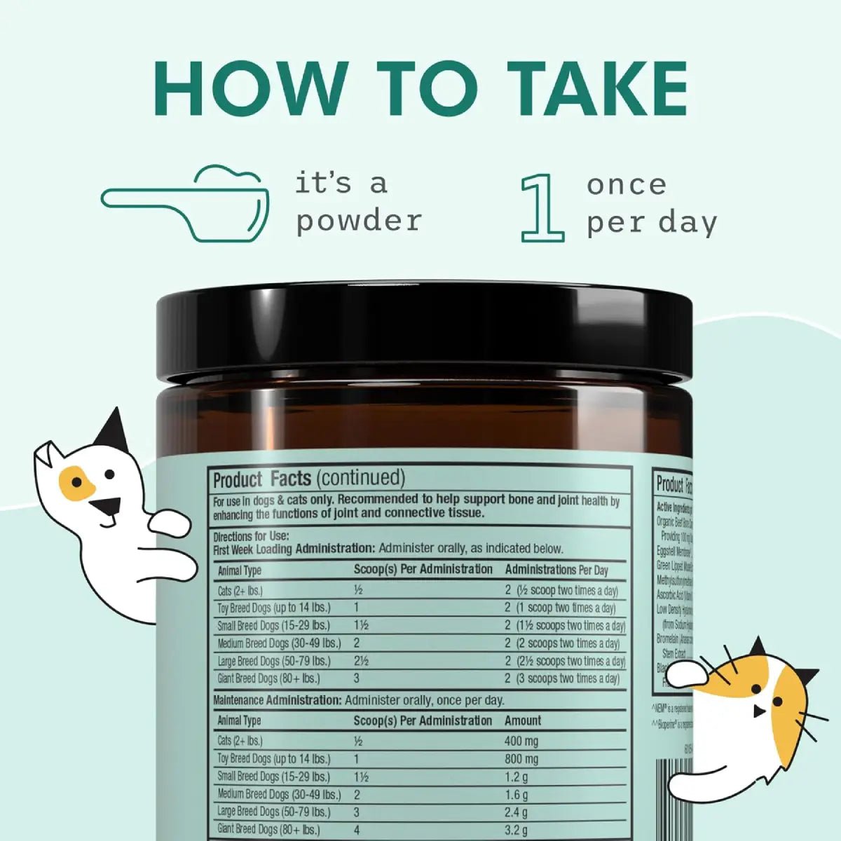 Bark & Whiskers Joint Support para Mascotas 1.69 Oz 48 G - Hi Vitamins