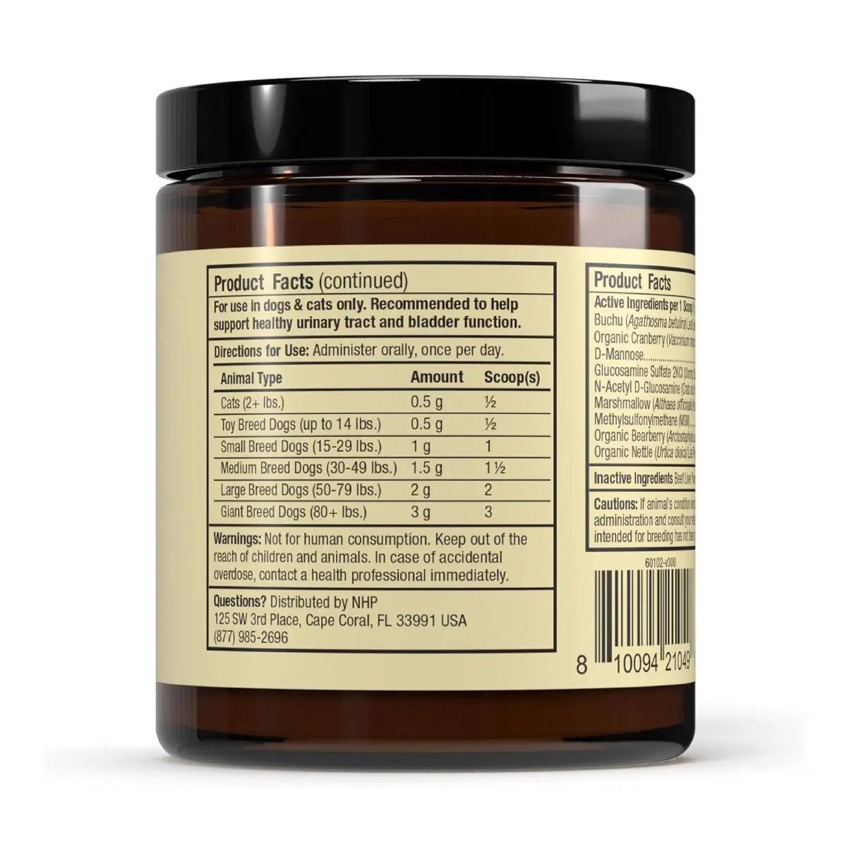 Bark & Whiskers Soporte de Vejiga para Mascotas 3.17 Oz 90 G - Hi Vitamins