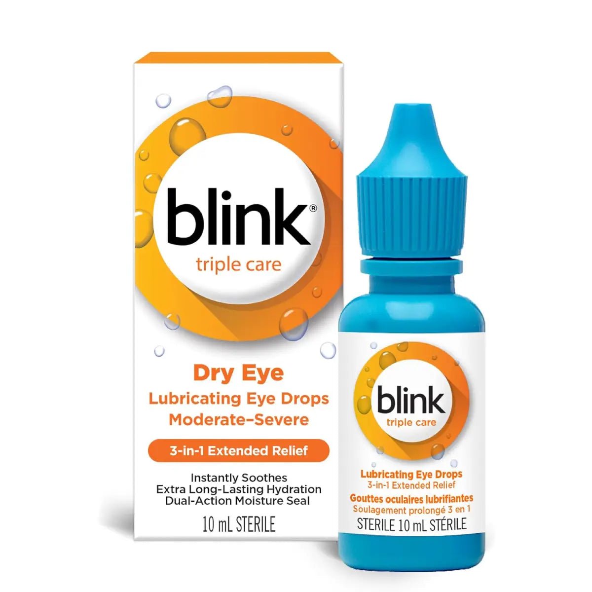 Bausch + Lomb Blink Triple Cuidado 10 ml para Ojos secos - Hi Vitamins