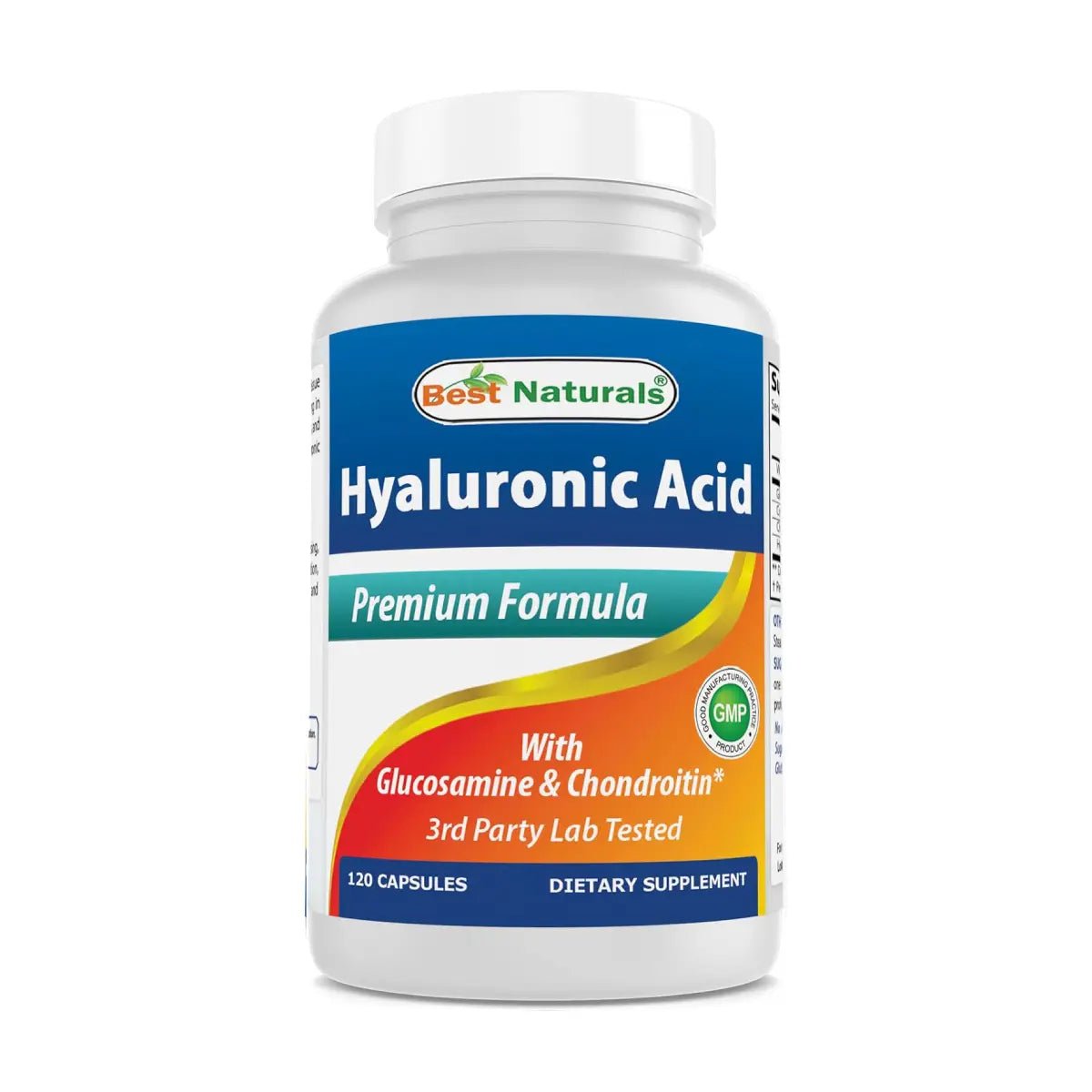 Best Naturals Ácido Hialurónico 100 Mg 120 Cápsulas - Hi Vitamins