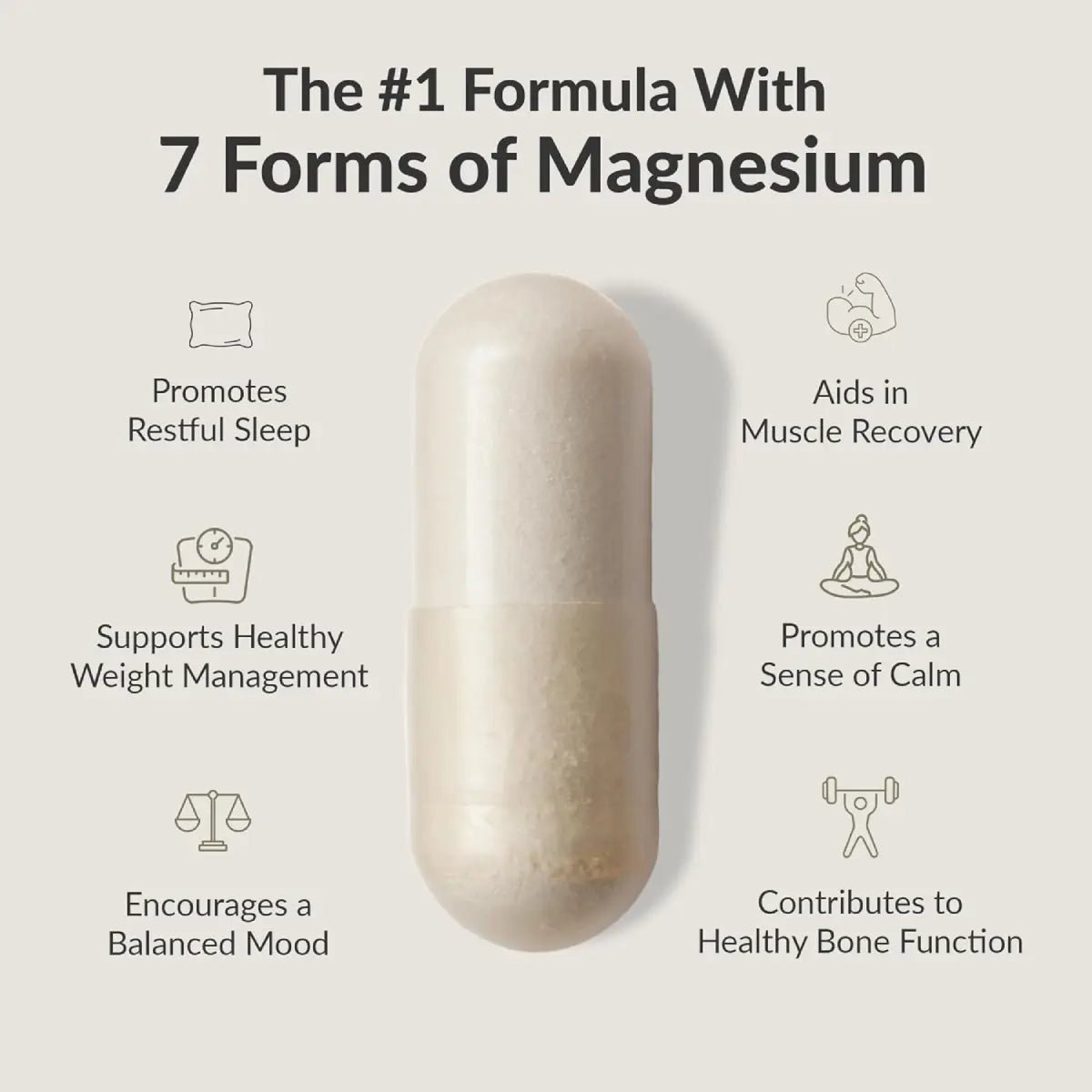 BiOptimizers Magnesium Breakthrough 60 Cápsulas - Hi Vitamins