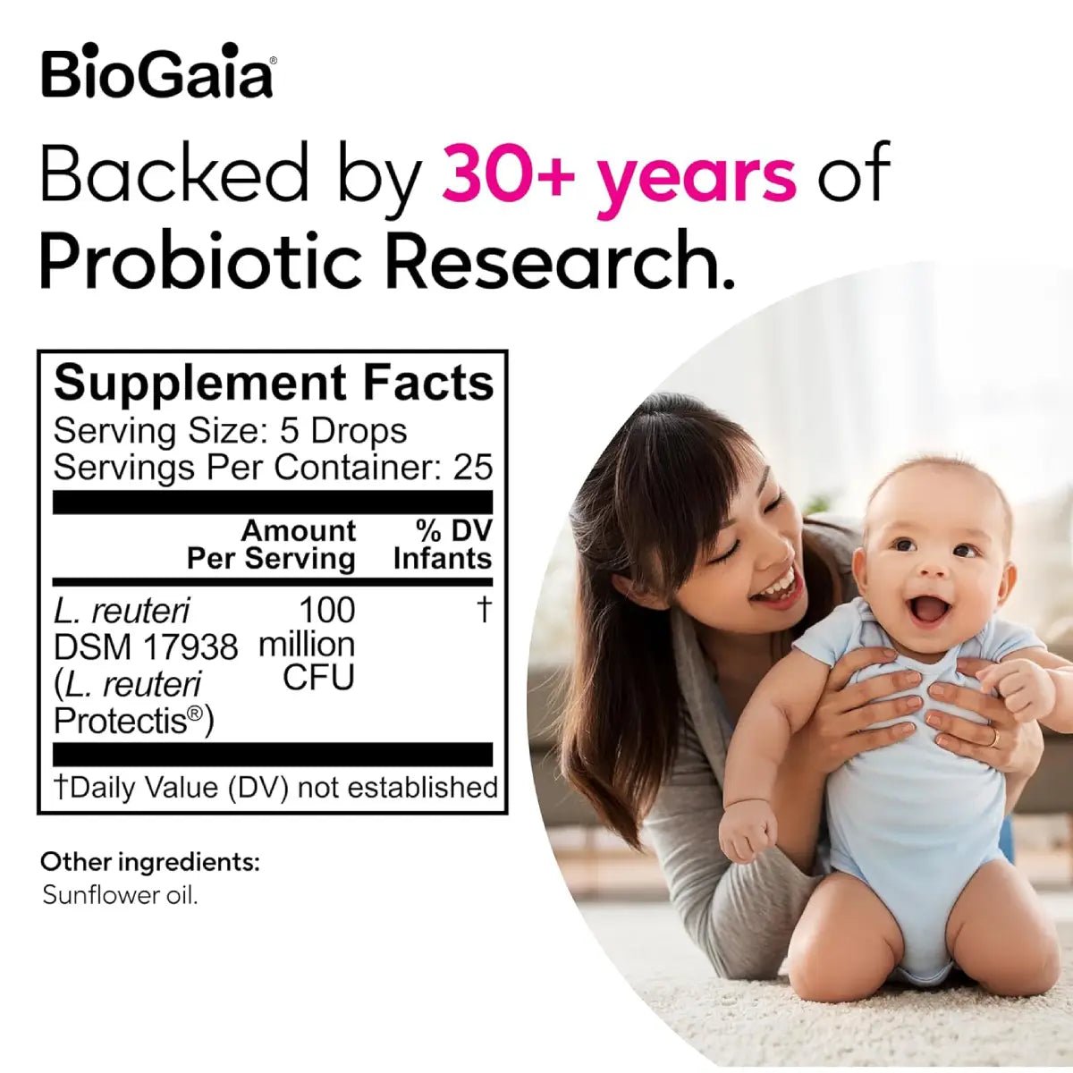 BioGaia Probiótico para Bebés 0.17 fl oz - Hi Vitamins