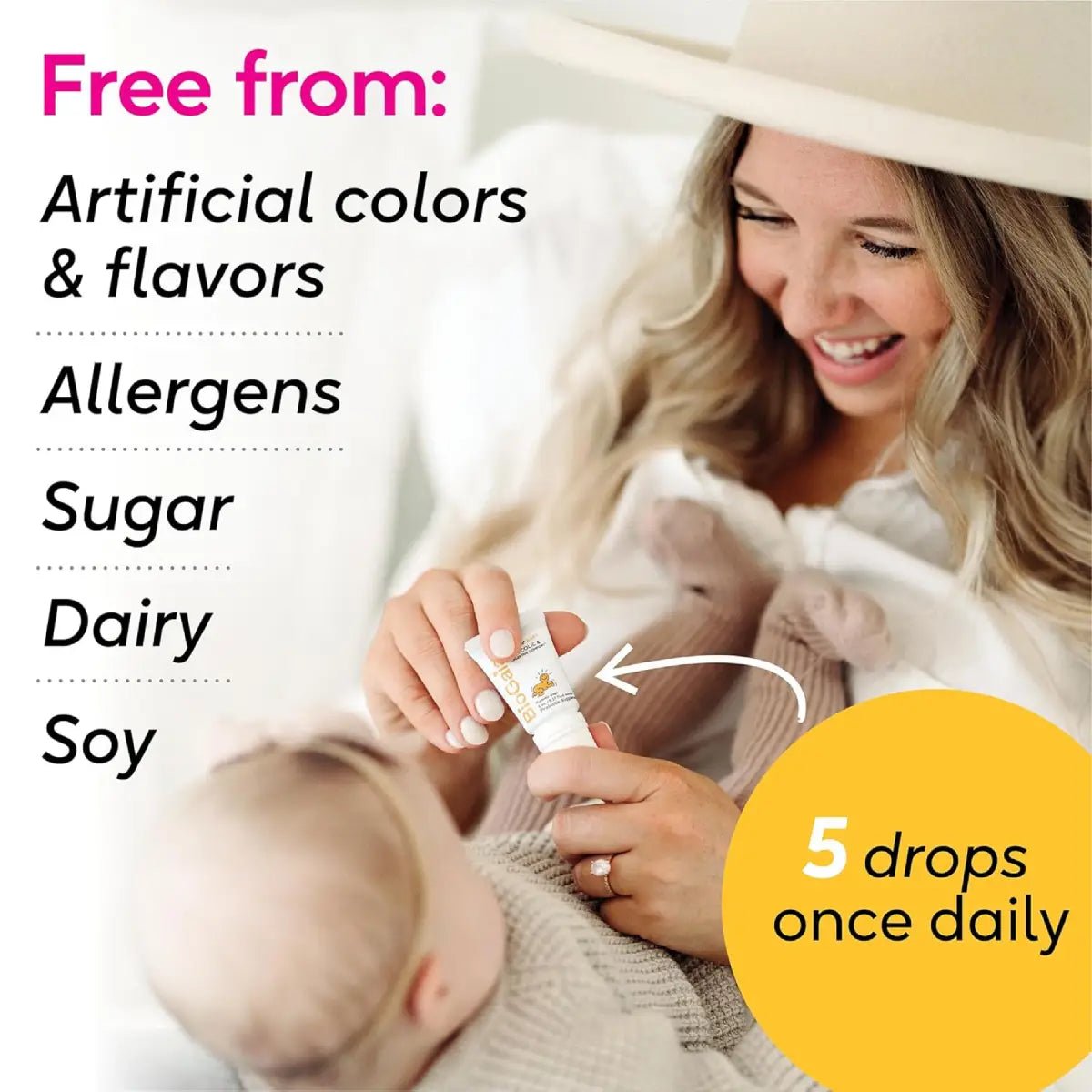 BioGaia Probiótico para Bebés 0.17 fl oz - Hi Vitamins