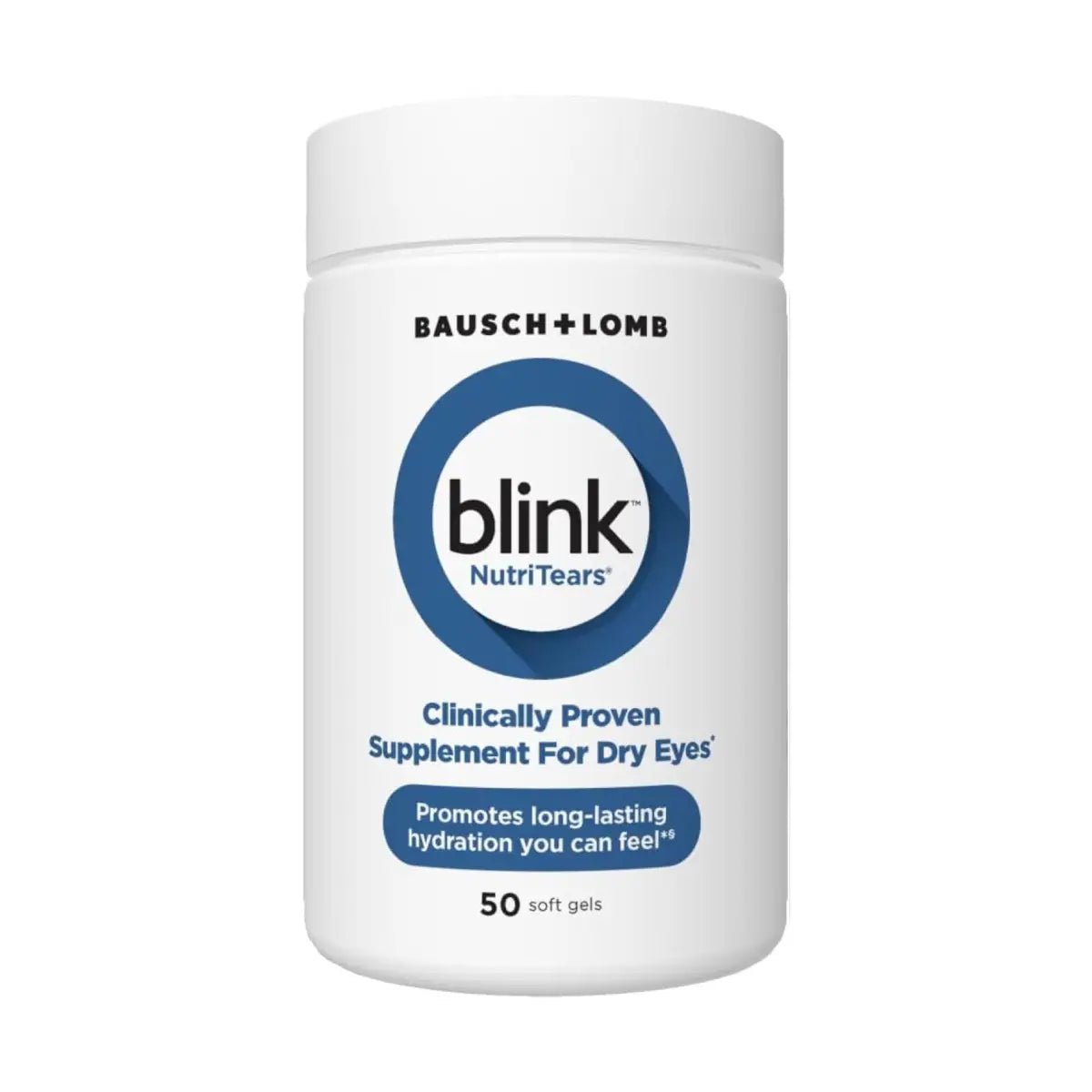 Blink NutriTears Bausch + Lomb 50 Softgels - Hi Vitamins