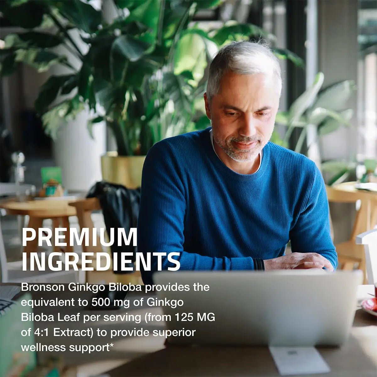 Bronson Ginkgo Biloba 120 Cápsulas - Hi Vitamins