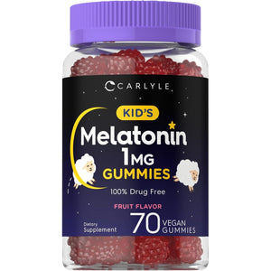 Carlyle Kid's Melatonina 1 Mg 70 Gomitas Sabor a Frutas