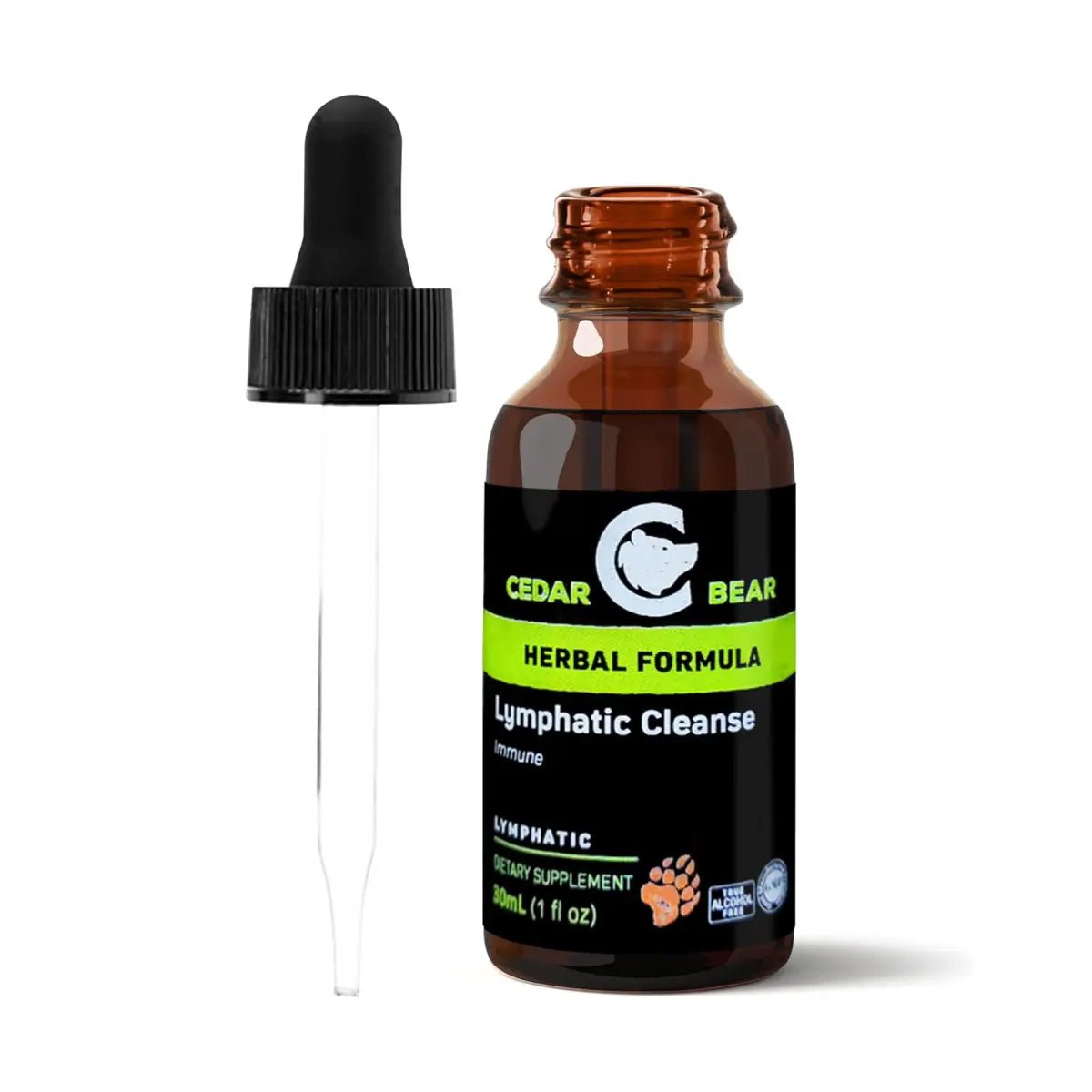 Cedar Bear Lymphatic Cleanse Gotas Detox Linfático 30 ml - Hi Vitamins