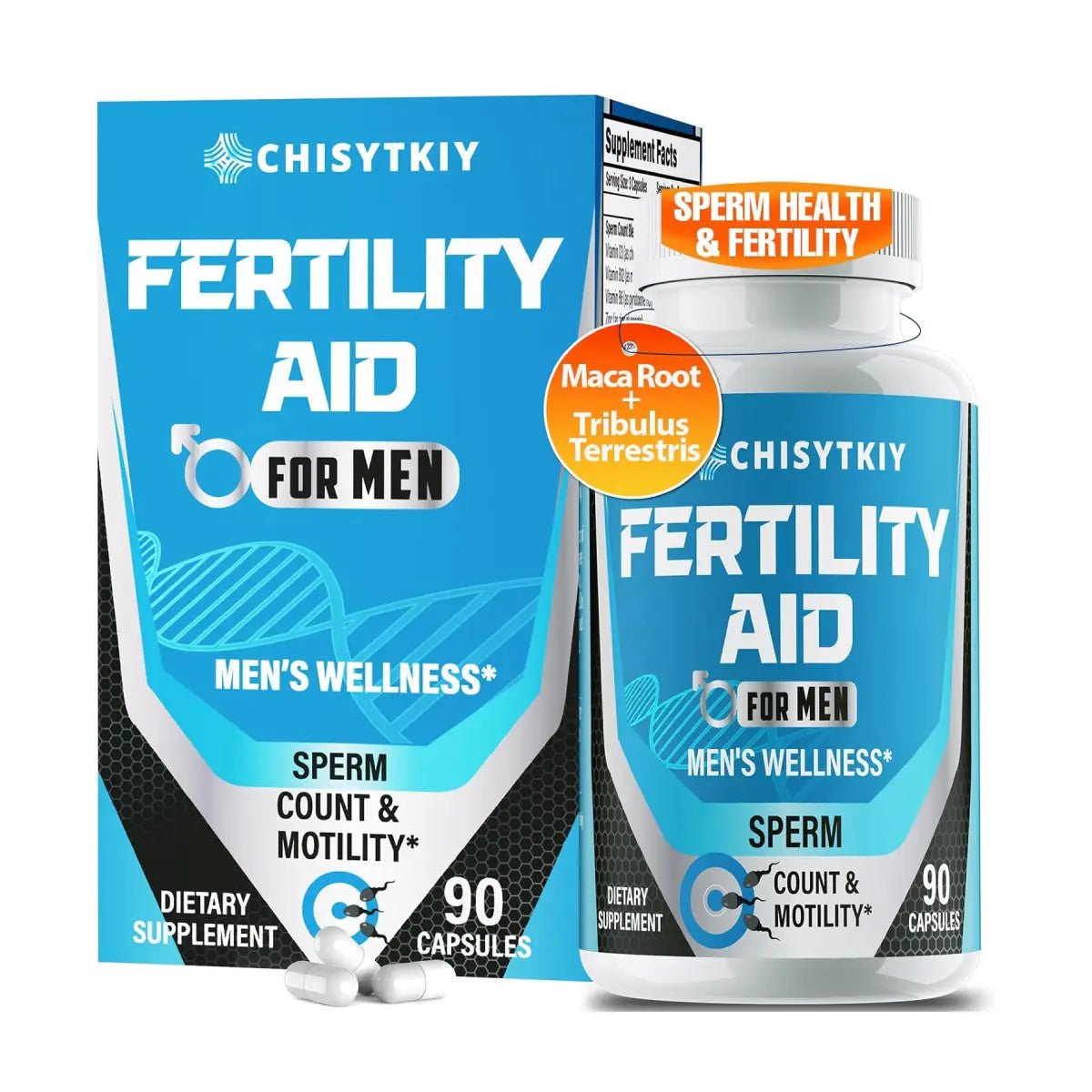 Chisytkiy Fertility Aid For Men 90 Cápsulas - Hi Vitamins