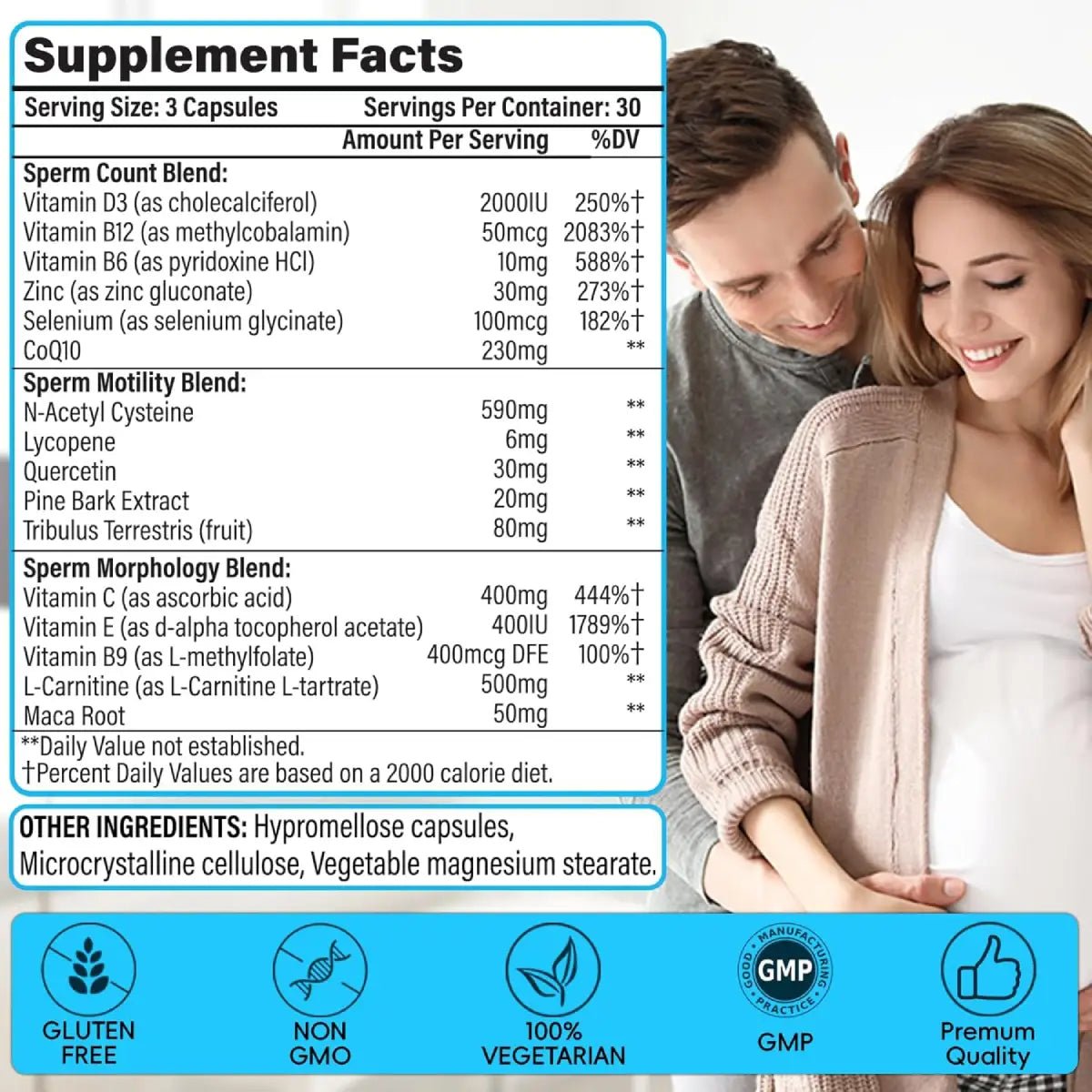Chisytkiy Fertility Aid For Men 90 Cápsulas - Hi Vitamins