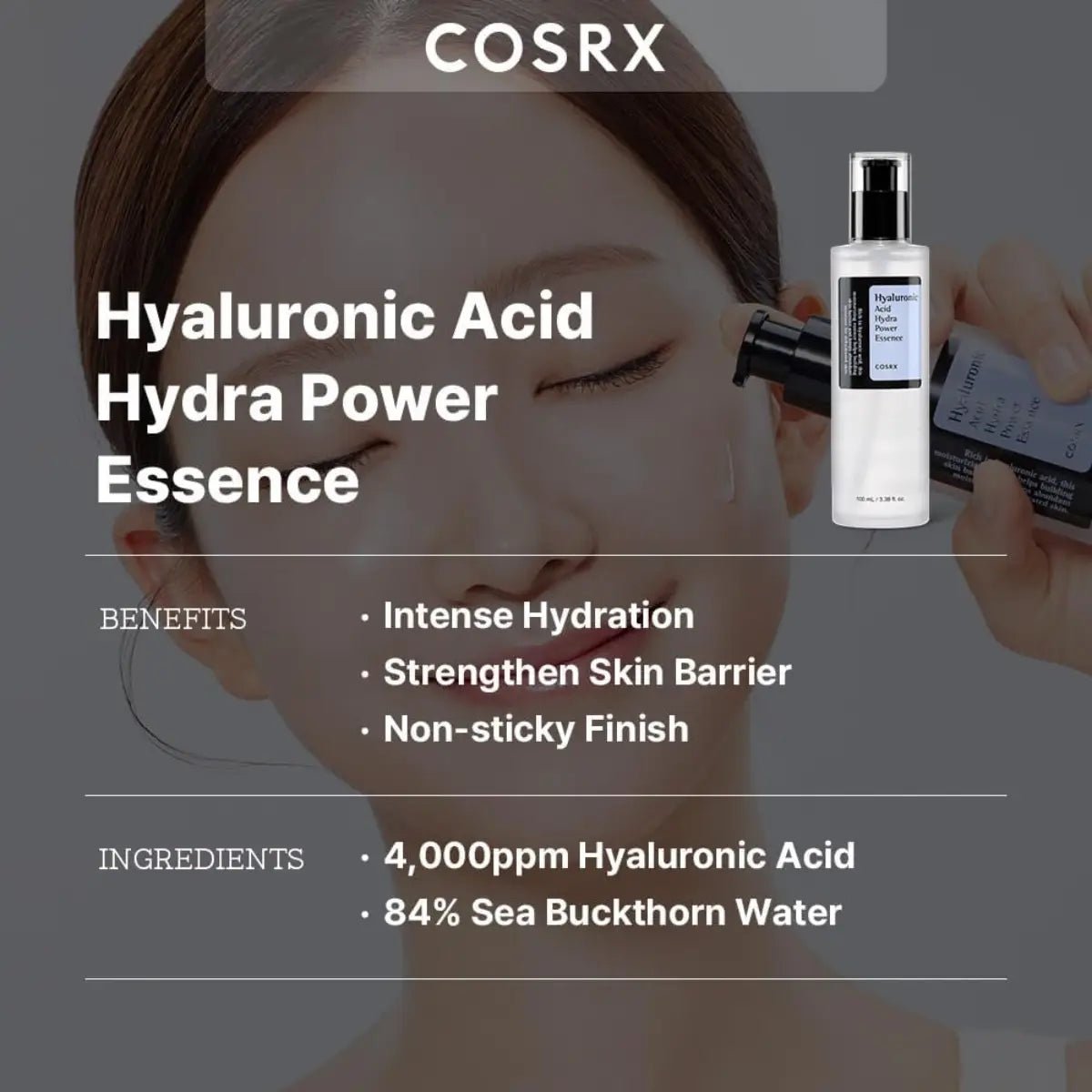 Cosrx Tónico Ácido Hialurónico 3.38 fl.oz / 100ml - Hi Vitamins