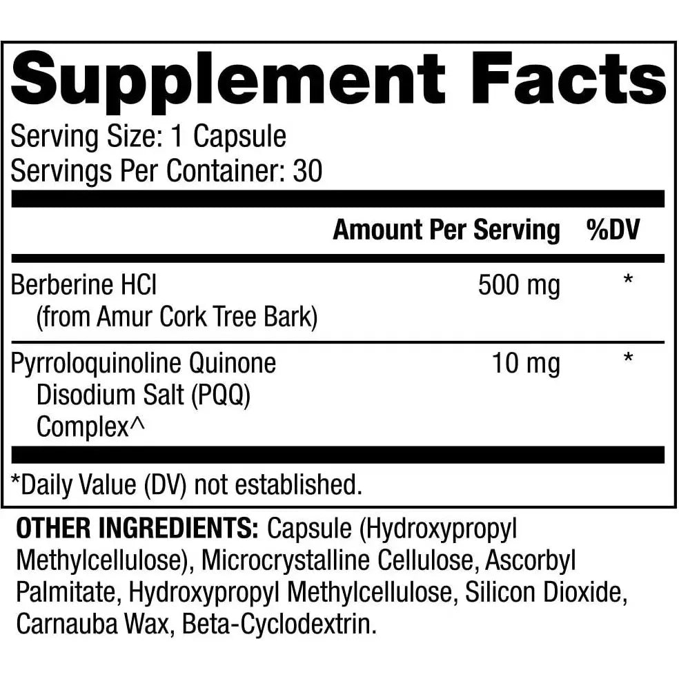 Dr. Mercola ® Berberine Micropqq 30 Cápsulas - Hi Vitamins