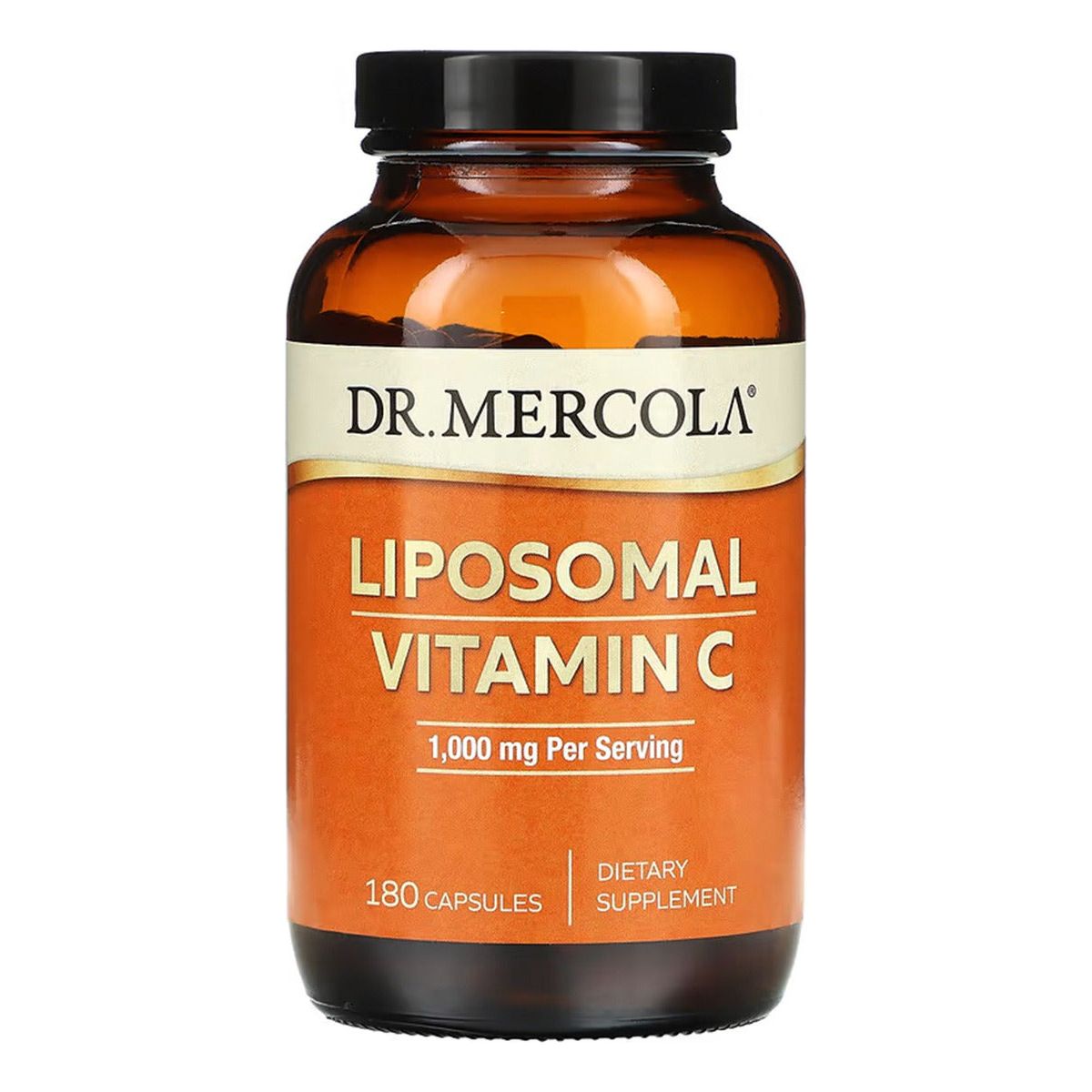 Dr. Mercola Liposomal Vitamina C 1,000 Mg 180 Cápsulas - Hi Vitamins