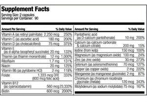 BARIATRIC FUSION® MULTIVITAMIN 180 CAPSULES