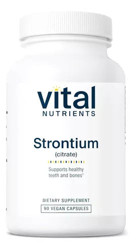 VITAL NUTRIENTS • STRONTIUM (CITRATE) 227 MG 90 CAPSULES