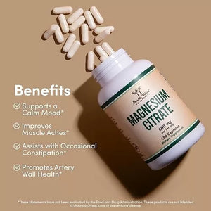 DOUBLE WOOD MAGNESIUM CITRATE 800 MG 180 CAPSULES