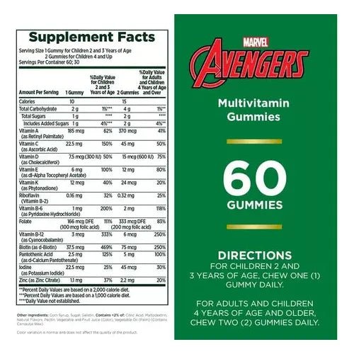 Nature´s Bounty Multivitamínico Kids 60 Gomitas - Hi Vitamins