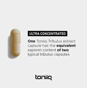 TONIIQ • TRIBULUS ULTRA CONCENTRATED 32,500 MG 120 CAPSULES