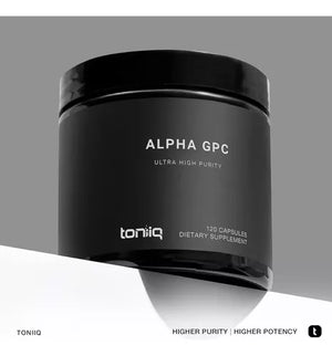 TONIIQ • ALPHA GPC ULTRA HIGH PURITY 120 CAPSULES