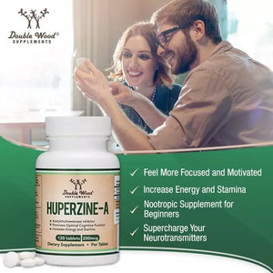 DOUBLE WOOD HUPERZINE A 200 MCG 120 TABLETS