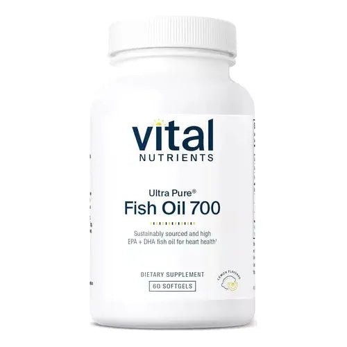 Vital Nutrients Aceite de Pescado Ultrapuro 700 60 Softgels - Hi Vitamins