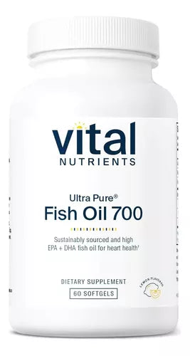 VITAL NUTRIENTS • ULTRA PURE FISH OIL 700 60 SOFTGELS