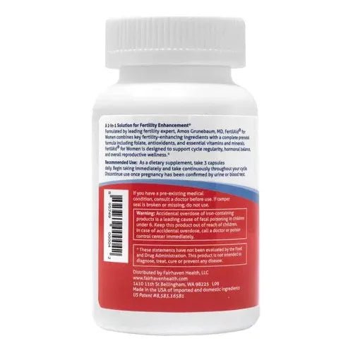 Fairhaven Health Fertilaid For Women 90 Cápsulas - Hi Vitamins