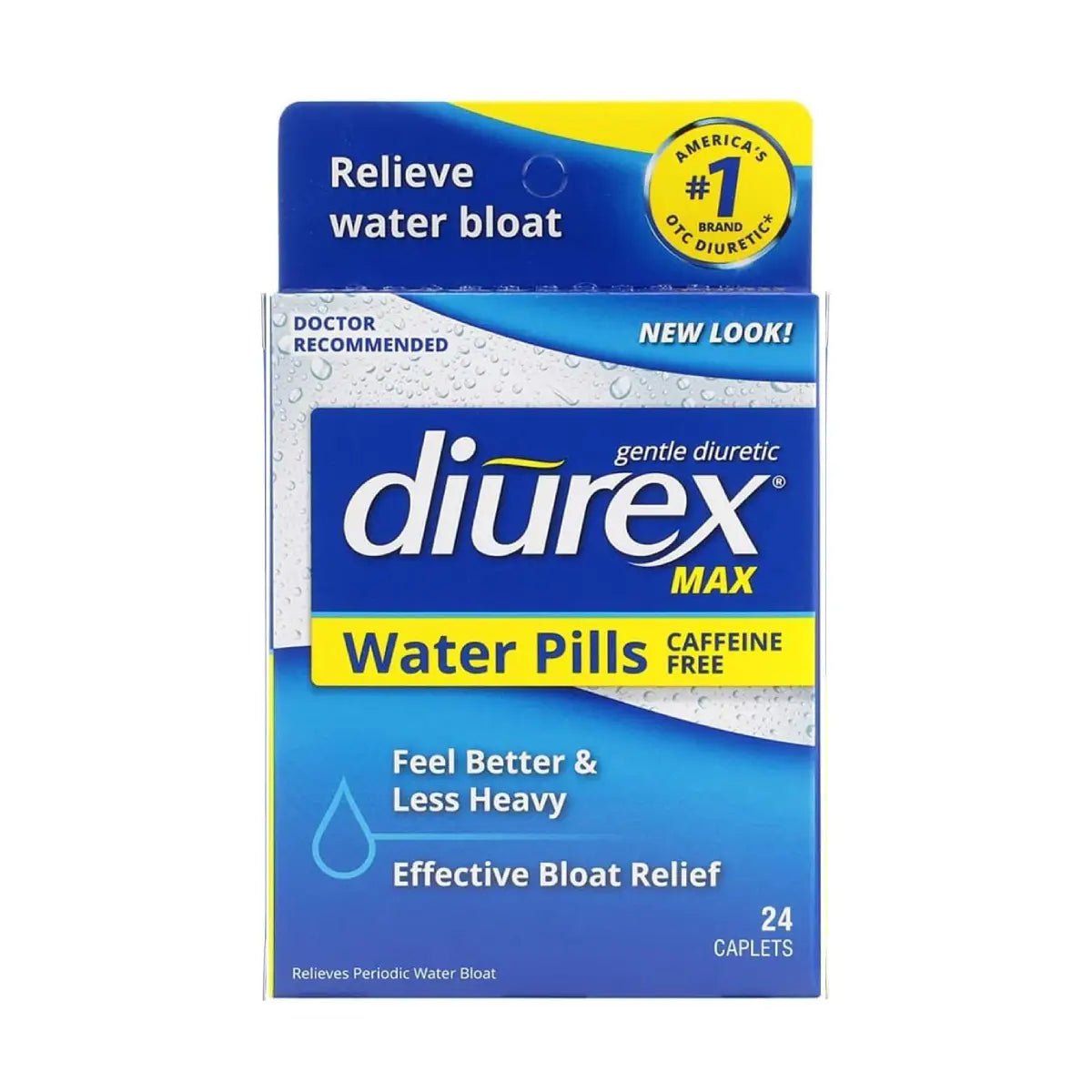 Diurex Max Diurético 24 Cápsulas - Hi Vitamins