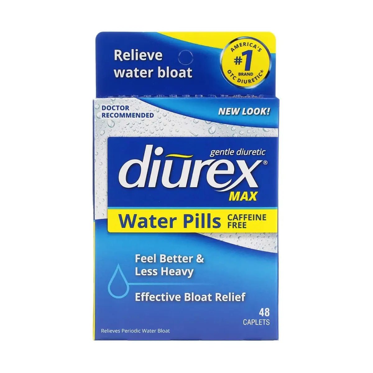Diurex Max Water Pills 48 Unidades - Hi Vitamins