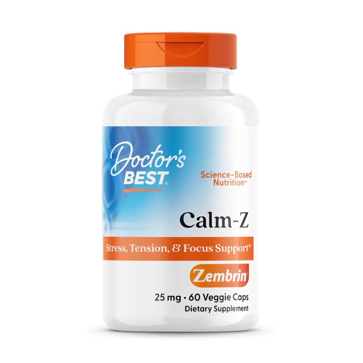 Doctor's Best Calm + Zembrin 25mg 60 Cápsulas - Hi Vitamins
