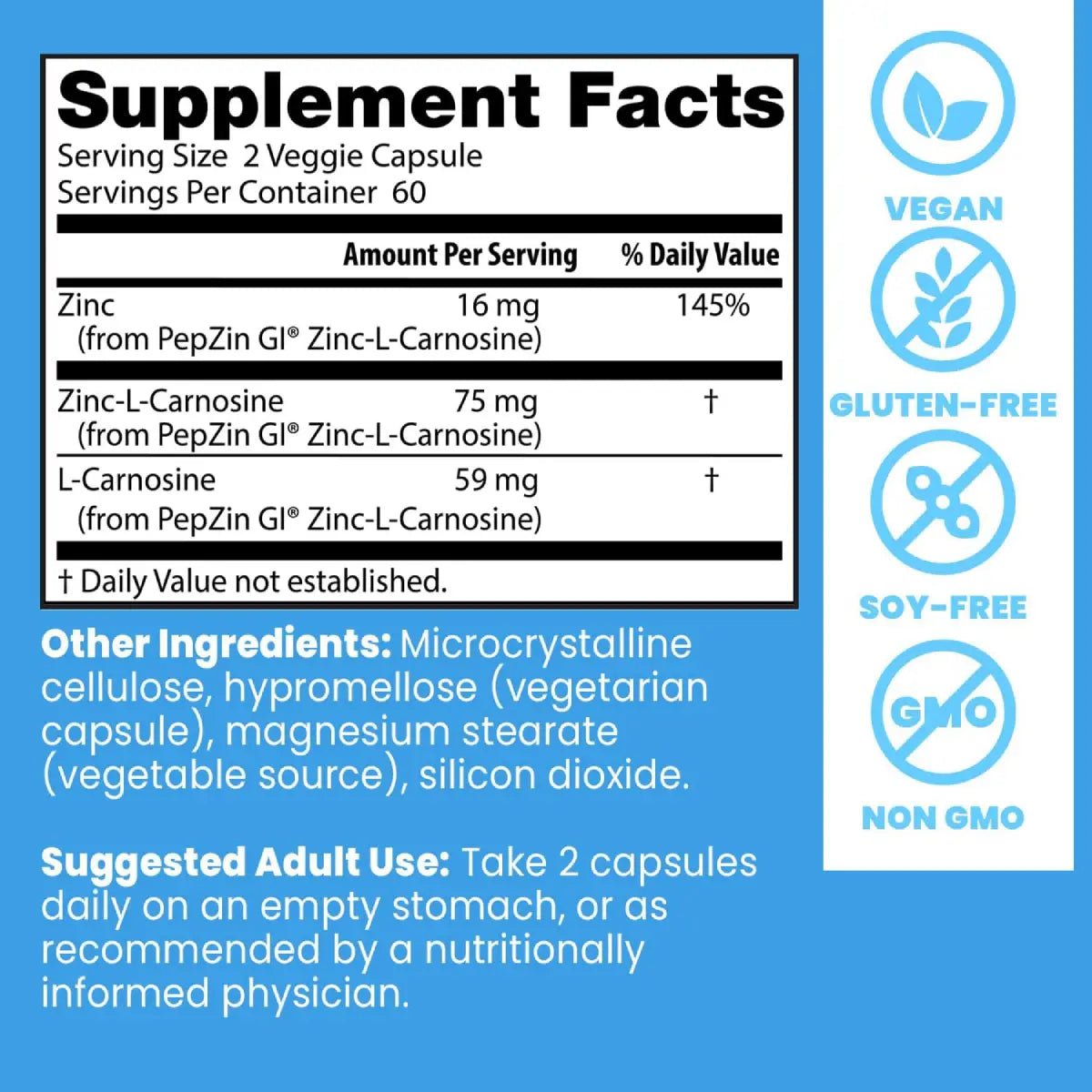 Doctor's Best Pepzin GI 120 Cápsulas - Hi Vitamins