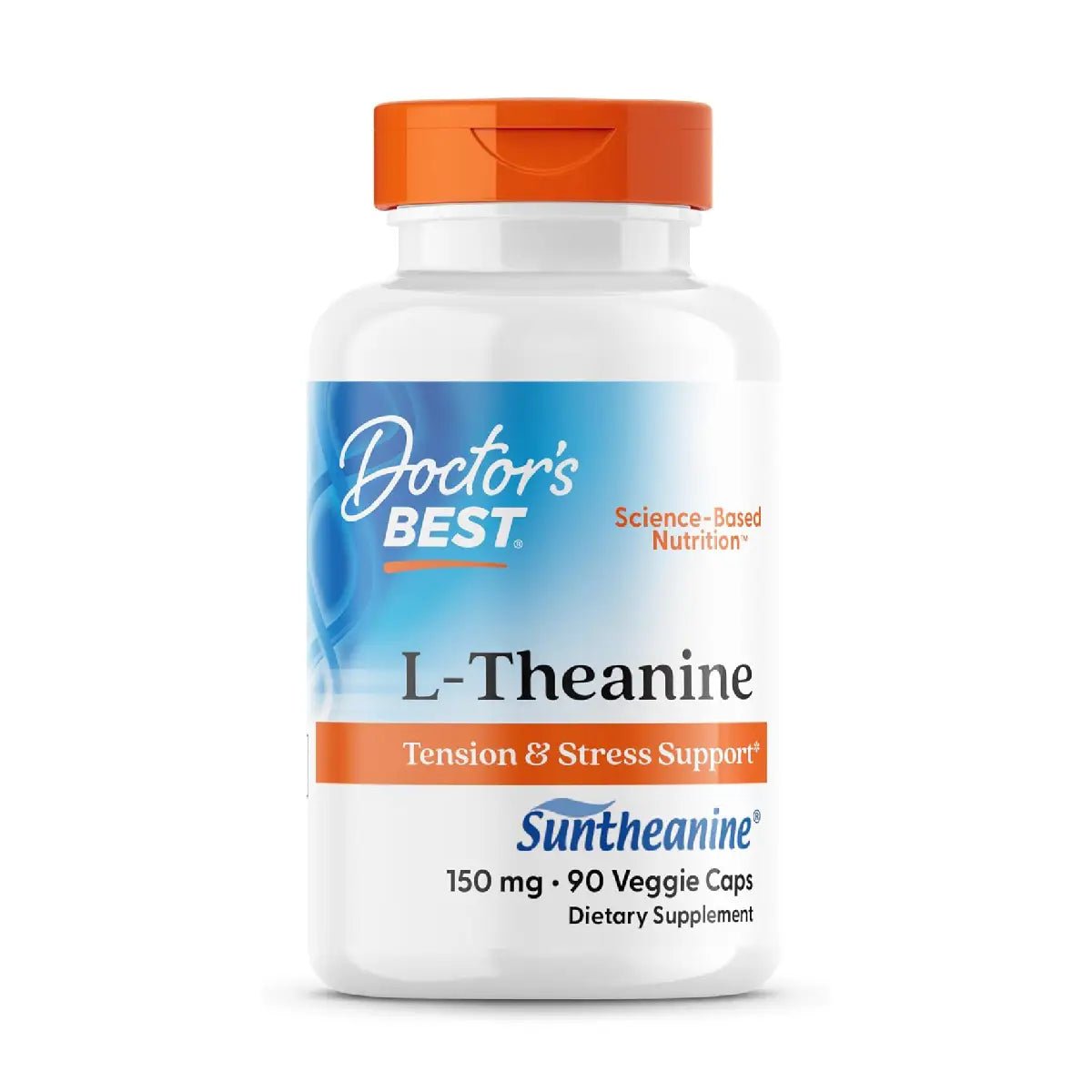 Doctor's Best Suntheanine L - Teanina 150mg 90 Cápsulas - Hi Vitamins