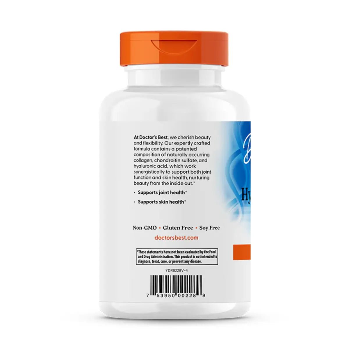 Doctor’s Best® Ácido Hialurónico con Sulfato Condroitina + BioCell Colágeno 180 Cápsulas - Hi Vitamins