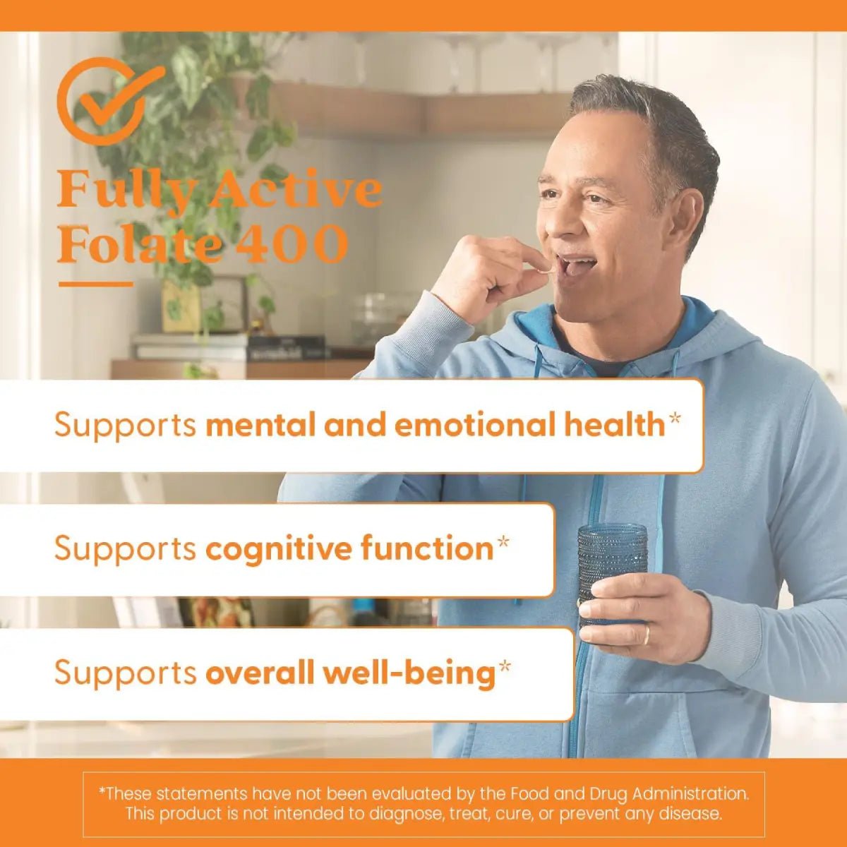 Doctor’s Best® Fully Active Folate 400 mcg 90 Cápsulas - Hi Vitamins