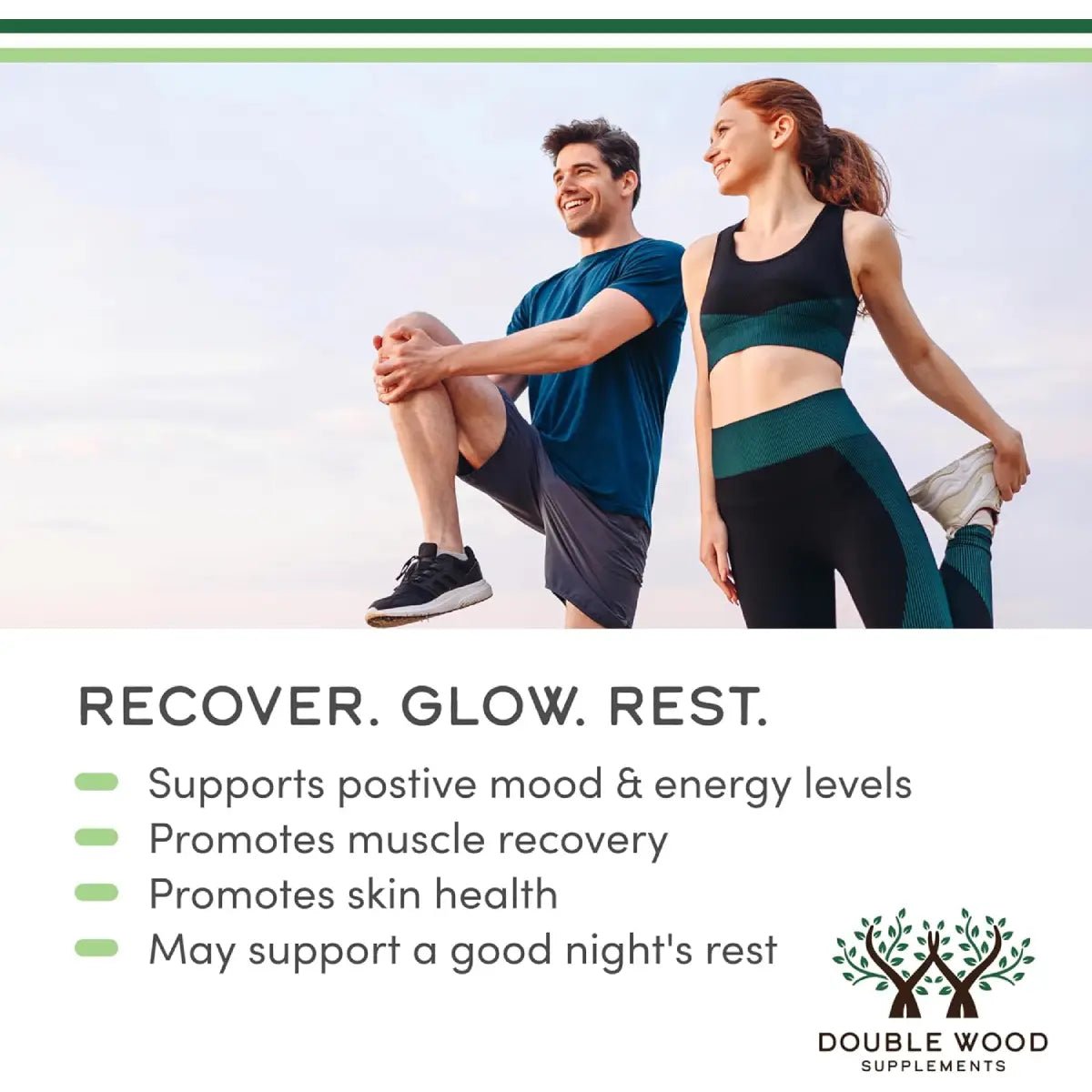 Double Wood Cloruro de Magnesio 1000 mg 180 Cápsulas - Hi Vitamins