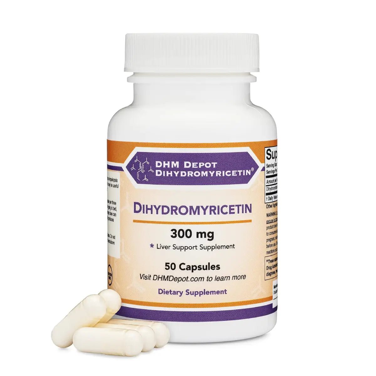 Double Wood DHM Depot Dihydromyricetin 300 Mg 50 Cápsulas - Hi Vitamins