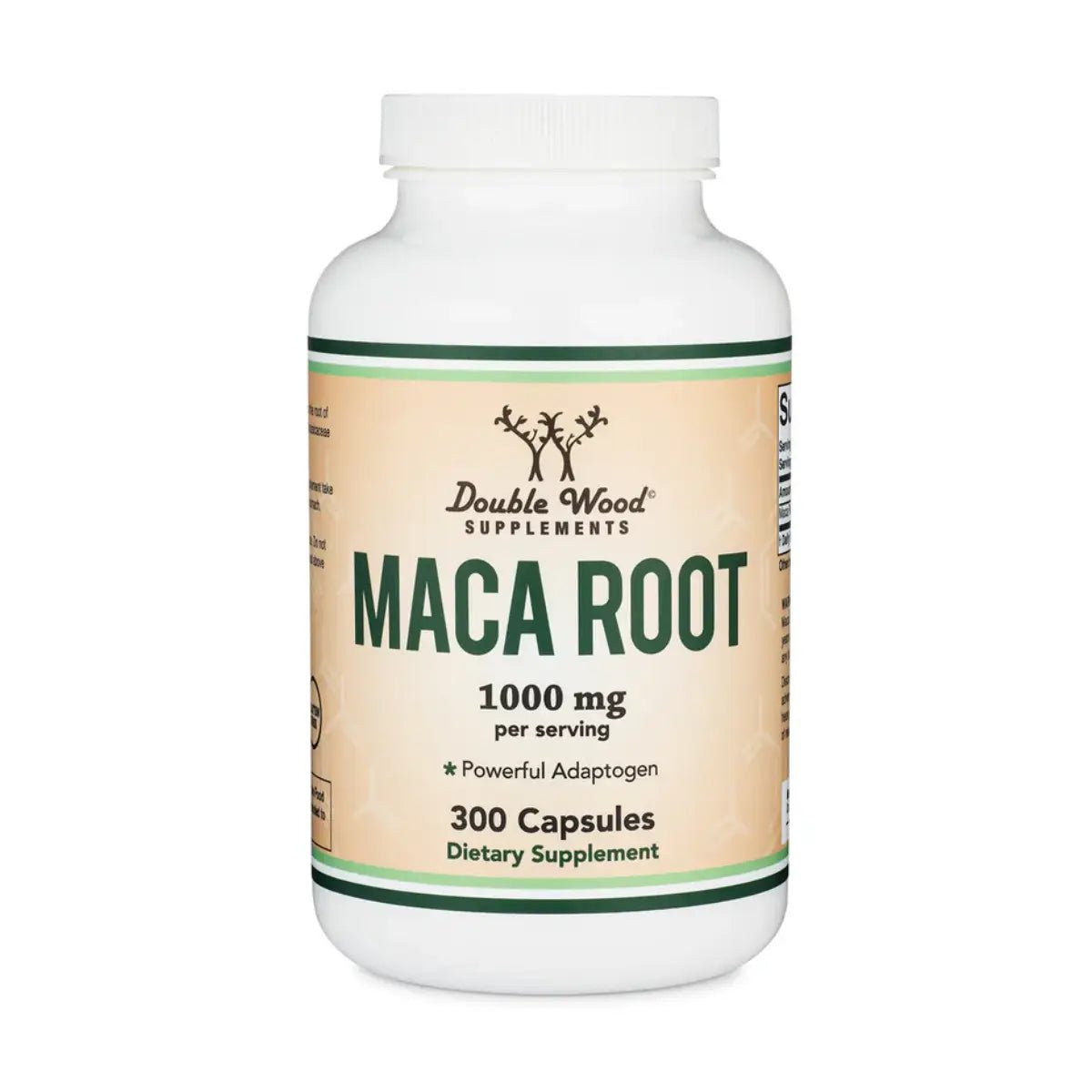 Double Wood Raíz de Maca 1000 Mg 300 Cápsulas - Hi Vitamins