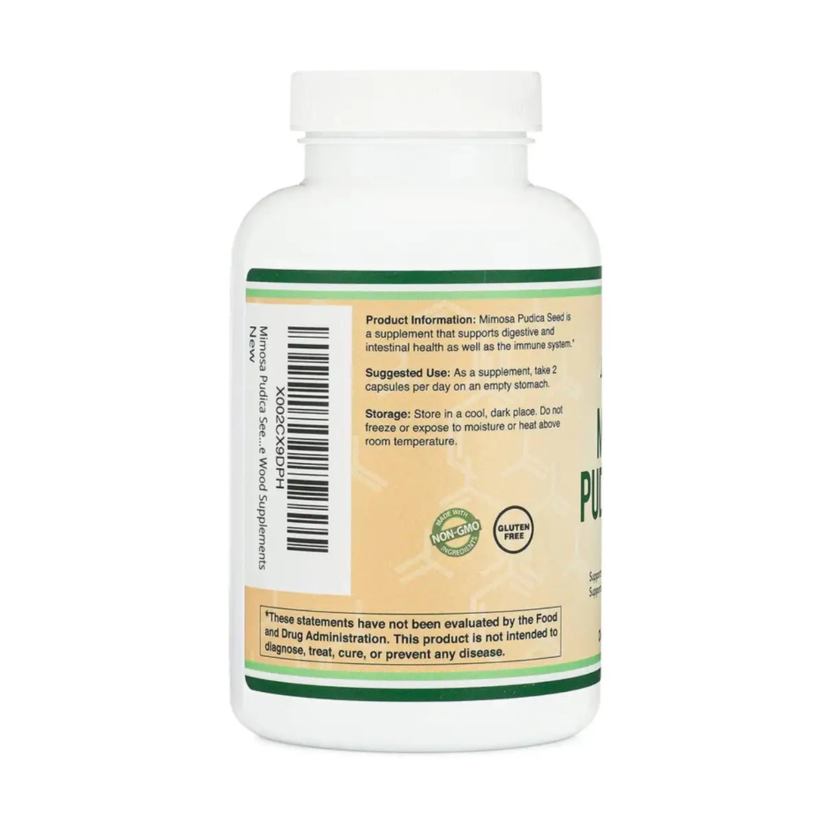 Double Wood Semilla de Mimosa Pudica 1000 Mg 180 Cápsulas - Hi Vitamins