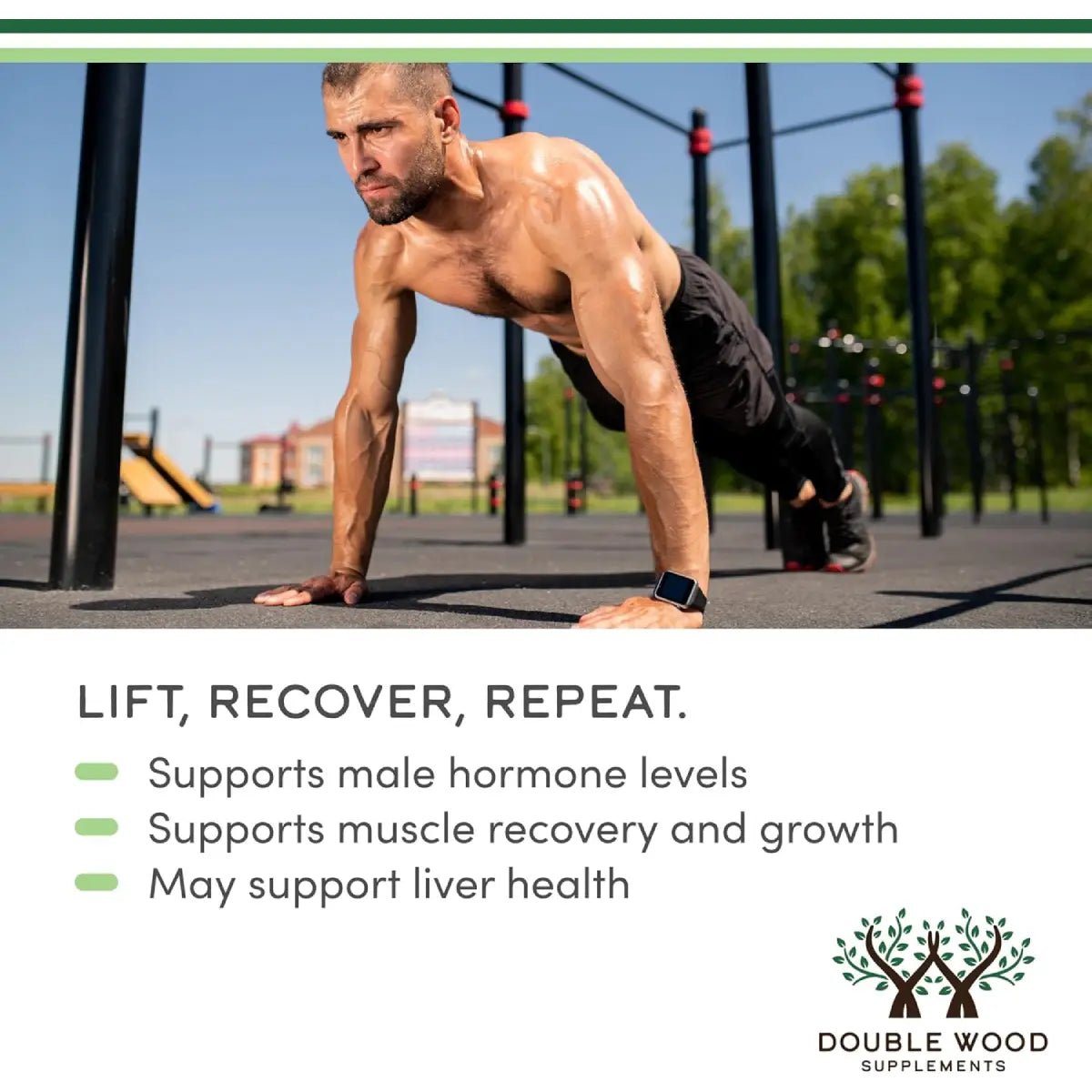 Double Wood TURK 500 | 500 Mg 120 Cápsulas - Hi Vitamins