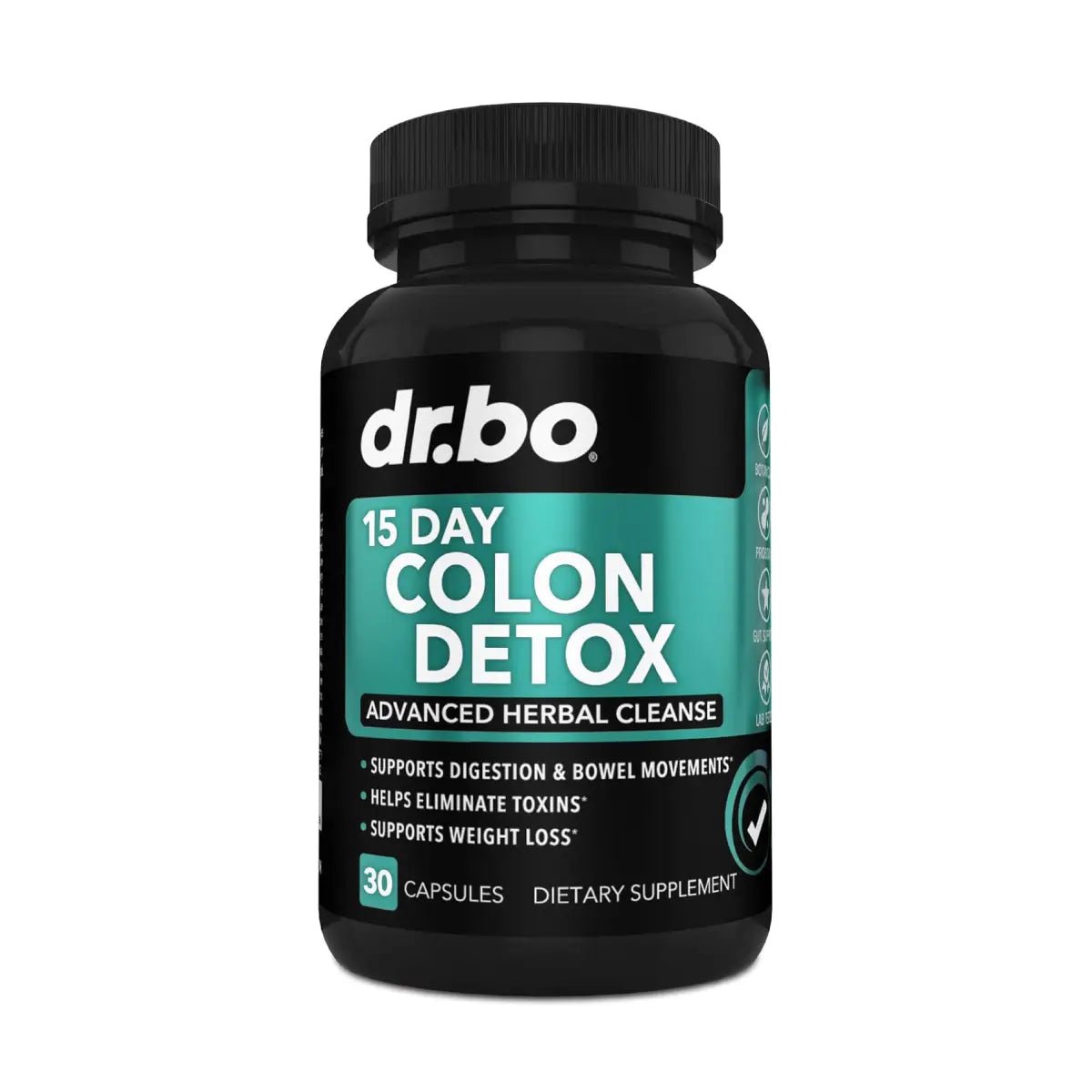 Dr. Bo Limpieza de Colon 15 Dias 30 cápsulas Fibra y Probióticos - Hi Vitamins