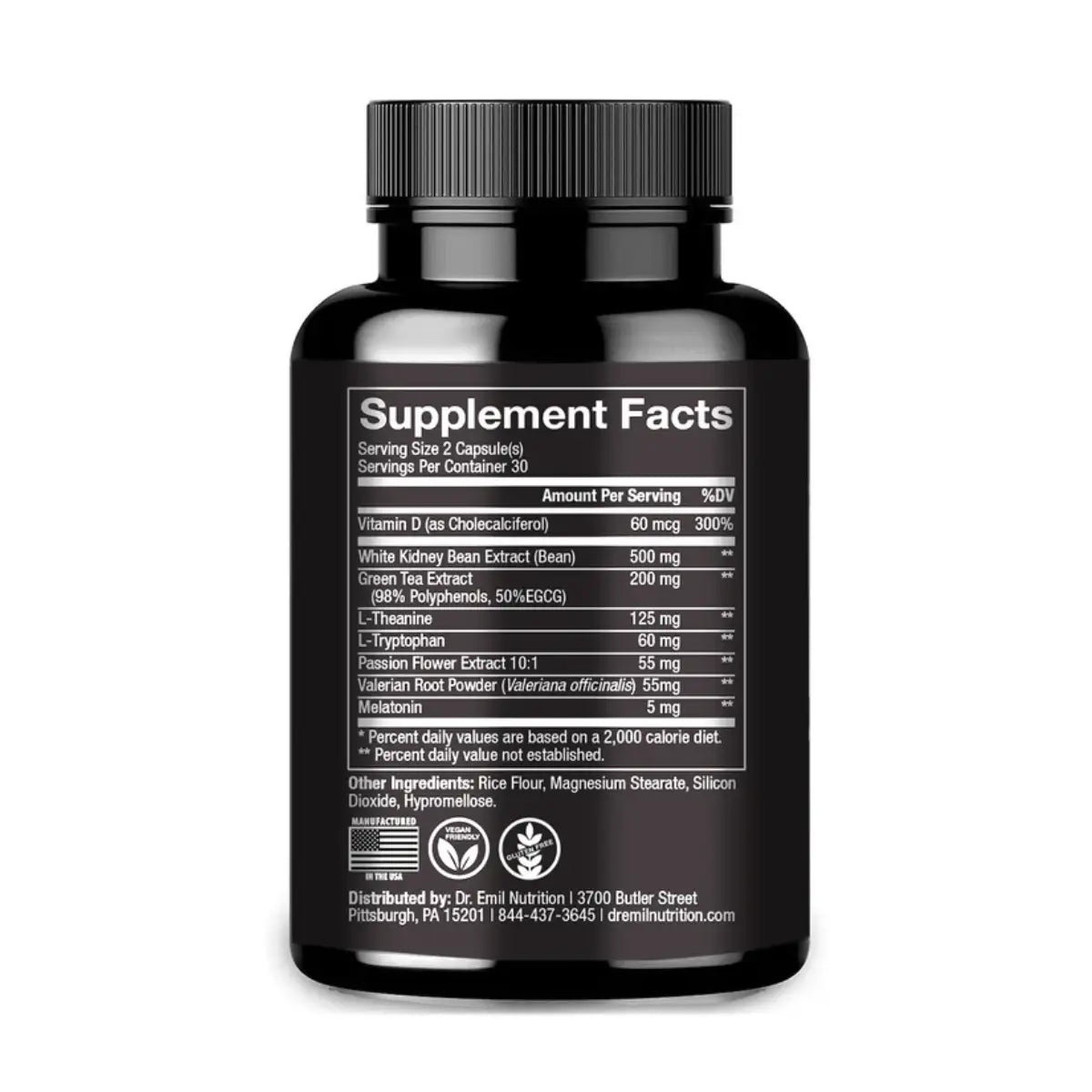 Dr. Emil BedTime Burn 60 Cápsulas - Hi Vitamins