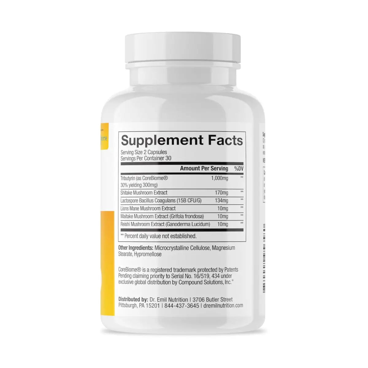 Dr. Emil Total Gut Complex 3 en 160 Cápsulas - Hi Vitamins