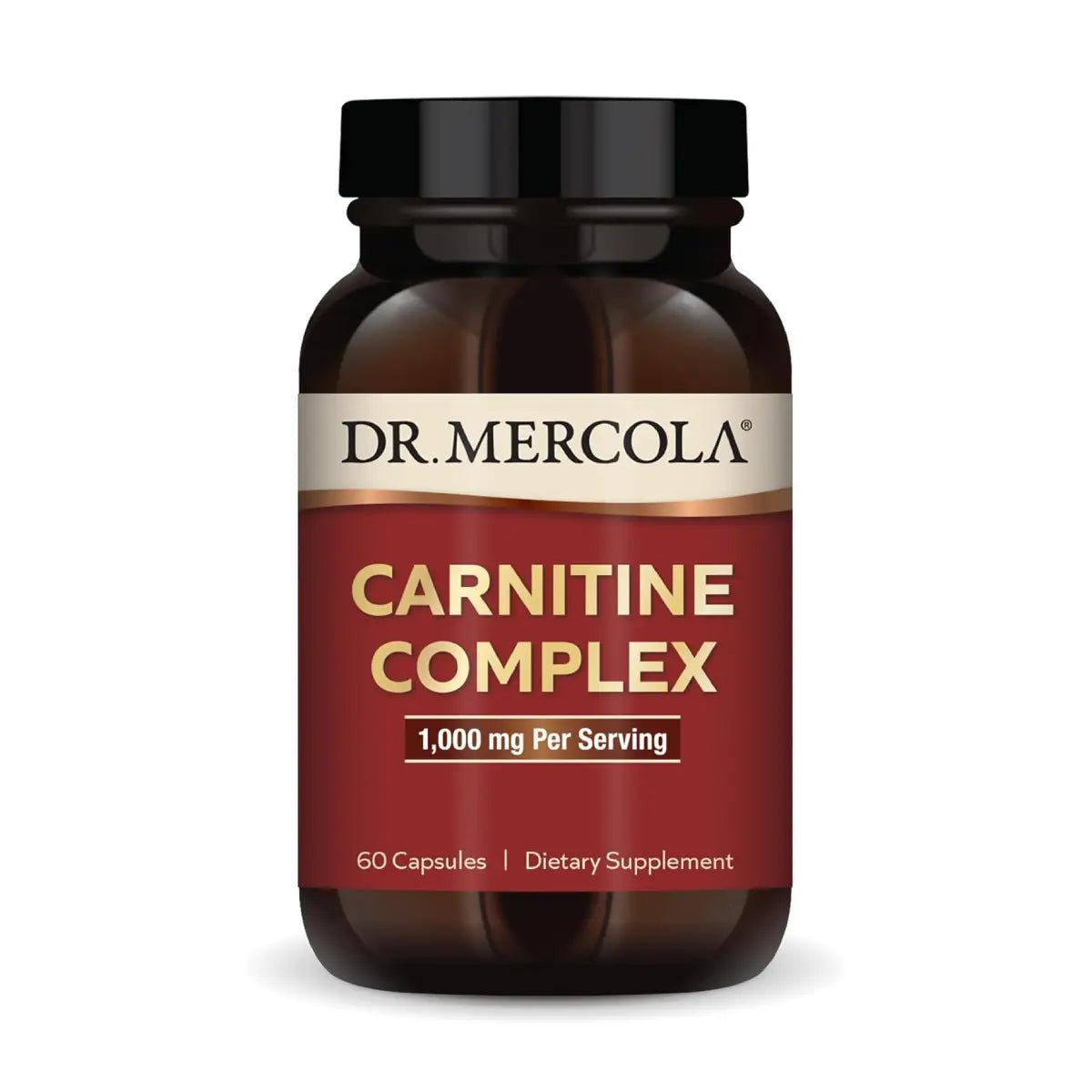 Dr. Mercola Carnitina Complex 1000 Mg 60 Cápsulas - Hi Vitamins
