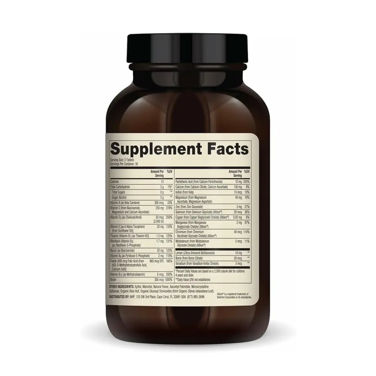 Dr. Mercola® Chewable Multivitamínico Infantil 60 Tabletas - Hi Vitamins