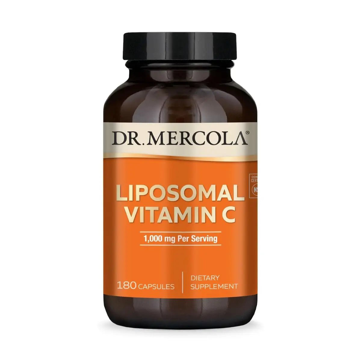 Dr. Mercola® Liposomal Vitamina C 1,000 Mg 180 Cápsulas - Hi Vitamins